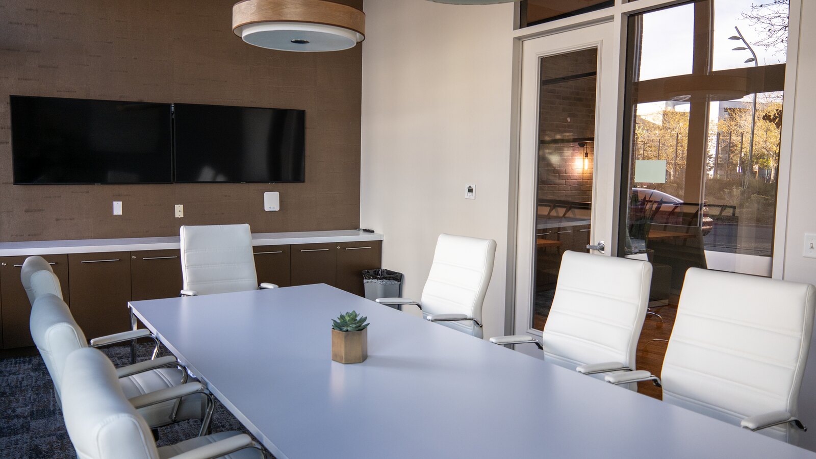 Minimalist private boardroom representing family office AI governance